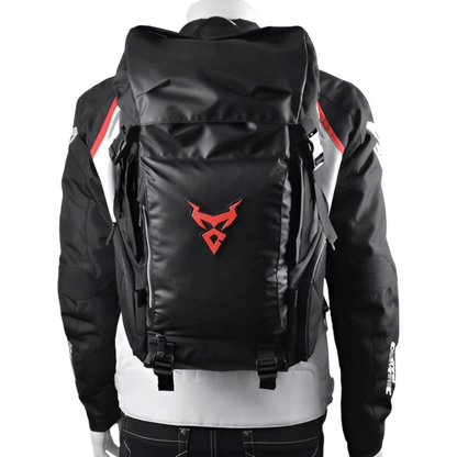 CarryQuest® - Motor Rugzak - Motorfiets Rugzak / Zadeltas Motor - Motorrugzak - 48L - Waterdicht - Oxford doek - RoodCarryQuestsimple