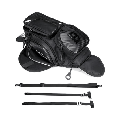 CarryQuest® - Motor Rugzak - Motorfiets Tanktas - Motorrugzak - Waterdicht - ZwartCarryQuestsimple