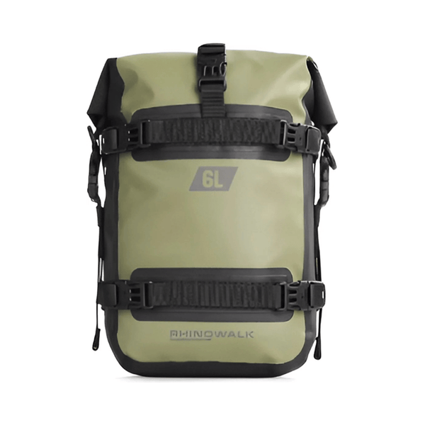 CarryQuest® - Motor Rugzak - Motorfietstas - Spatbordtas - Waterdicht 6L - Donkergroen