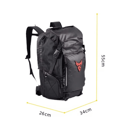 CarryQuest® - Motor Rugzak - Motortransport - Rugzakken - Waterdichte Rugzak - 48 Liter - ZwartCarryQuestsimple