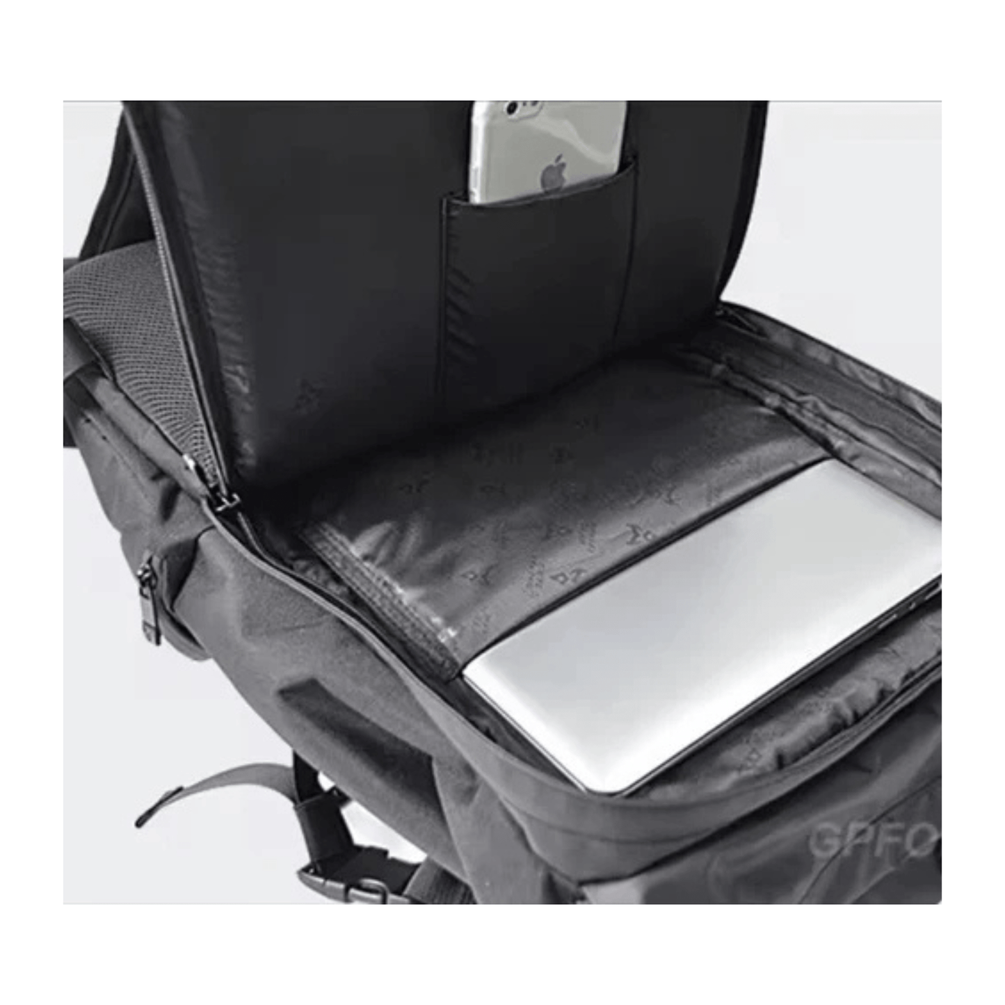 CarryQuest® - Motor Rugzak - Motortransport - Rugzakken - Waterdichte Rugzak - 48 Liter - ZwartCarryQuestsimple