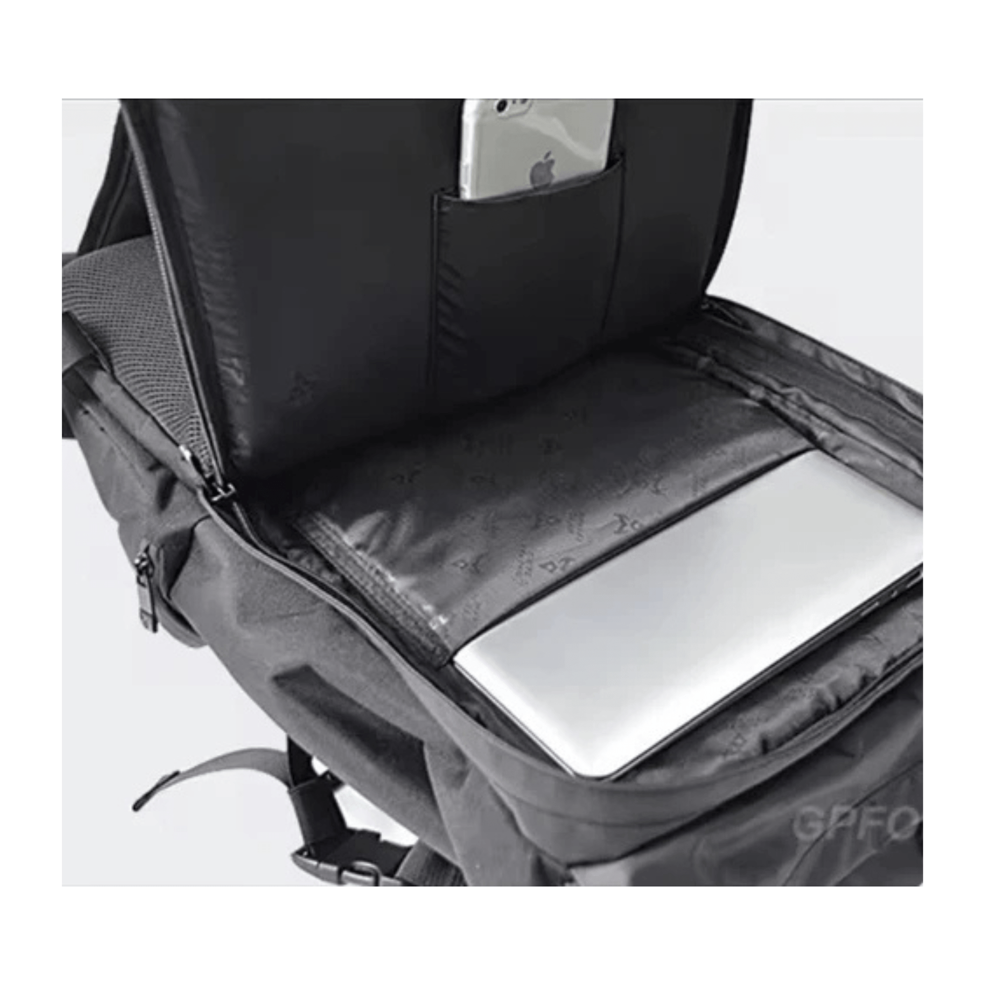 CarryQuest® - Motor Rugzak - Motortransport - Rugzakken - Waterdichte Rugzak - 48 Liter - ZwartCarryQuestsimple