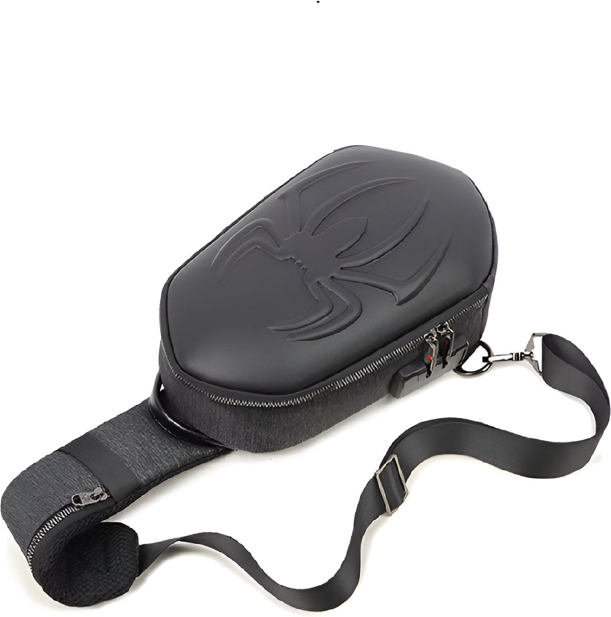 CarryQuest® - Motor Rugzak - Multifunctionele Hand - en Schoudertas - Motorrugzak - Waterdicht, Lichtgewicht, 5 Binnenvakken - Zwart / Navy Blauw / OlijfgroenCarryQuestsimple