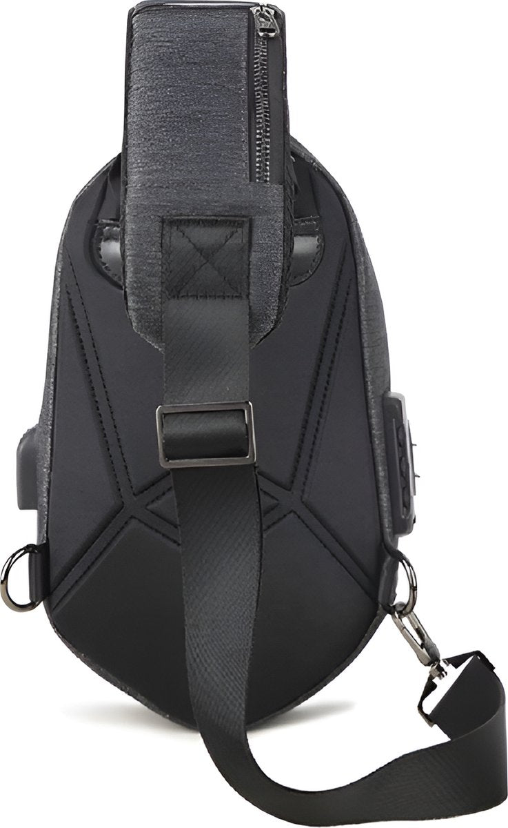 CarryQuest® - Motor Rugzak - Multifunctionele Hand - en Schoudertas - Motorrugzak - Waterdicht, Lichtgewicht, 5 Binnenvakken - Zwart / Navy Blauw / OlijfgroenCarryQuestsimple