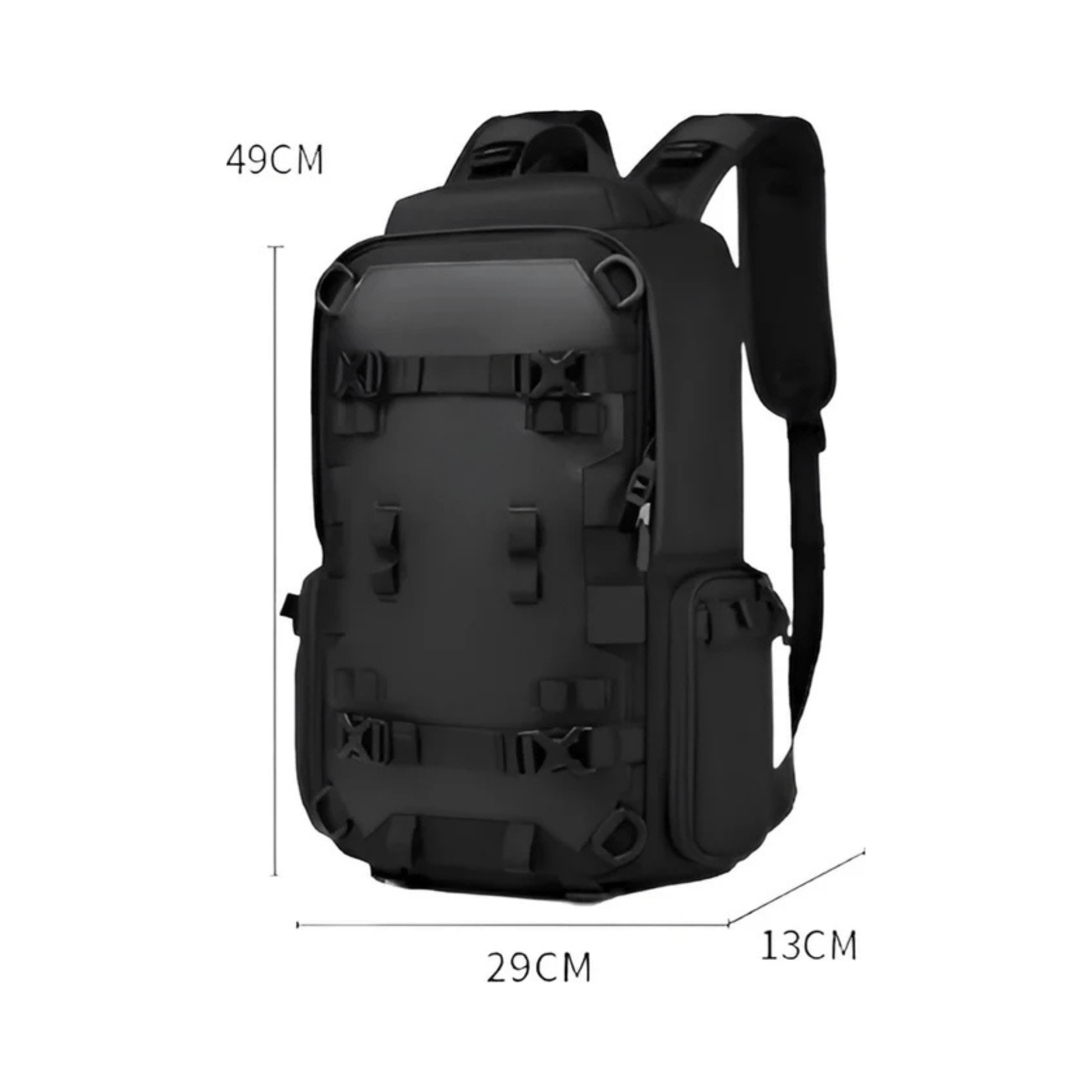 CarryQuest® - Motor Rugzak - Rugzak - Snowboard Rugzak - Motorrugzak Oxford Stof - Waterdicht - ZwartCarryQuestsimple