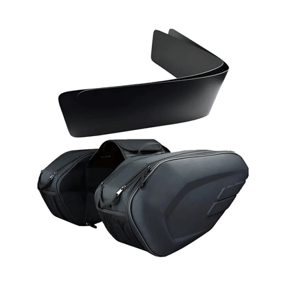 CarryQuest® - Motor Rugzak - Universele Motorfiets Tas - Motorrugzak - 36L - 58L Capaciteit - ZwartCarryQuestsimple