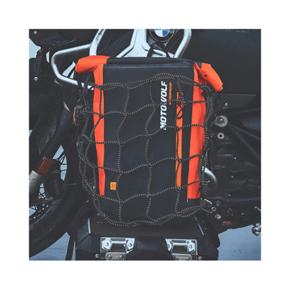 CarryQuest® - Motor Rugzak - Waterdichte Motorfiets Rugzak - 30 - Liter - 500D Oxford Stof - OranjeCarryQuestsimple