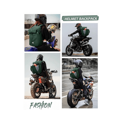 CarryQuest® - Motor Rugzak - Waterdichte Rugzak - Duurzaam Nylon - Comfortabele Schouderbanden - KhakiCarryQuestsimple