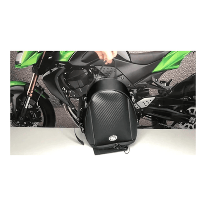 CarryQuest® - Motor Rugzak - Zadeltas Motor - Motorfiets Achtertas - Motorrugzak - ZwartCarryQuestsimple