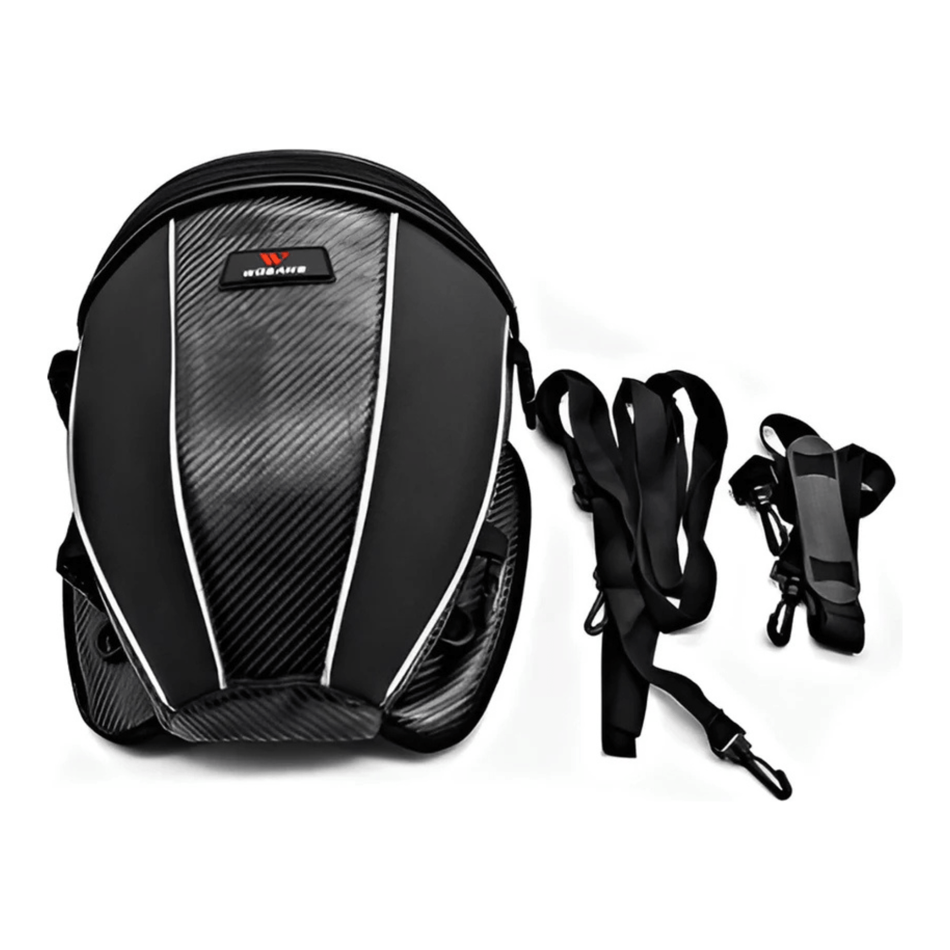 CarryQuest® - Motor Rugzak - Zadeltas Motor - Motorfiets Rugzak - 15L Capaciteit - ZwartCarryQuestsimple
