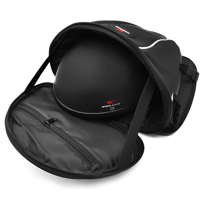 CarryQuest® - Motor Rugzak - Zadeltas Motor - Motorfiets Rugzak - 15L Capaciteit - ZwartCarryQuestsimple