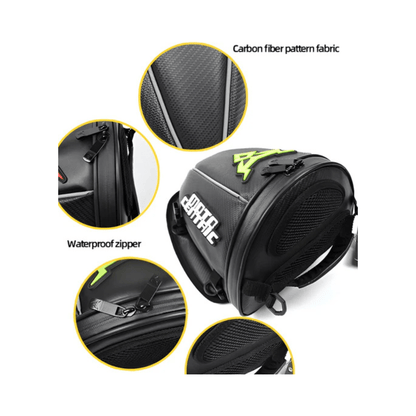 CarryQuest® - Motor Rugzak - Zadeltas Motor - Motorfiets Rugzak - Motorrugzak - 15L Inhoud - BlauwCarryQuestsimple