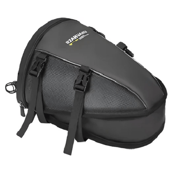 CarryQuest® - Motor Rugzak - Zadeltas Motor - Uitbreidbaar van 7 tot 13 Liter - Comfortabel Draaggemak - Zwart