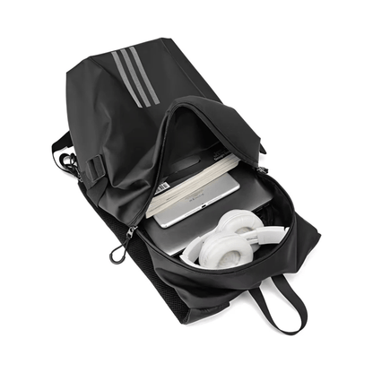 CarryQuest® - Motor Rugzak - Zwarte Motorhelm Rugzak - Motorrugzak - Slechts 0.6 kg - ZwartCarryQuestsimple