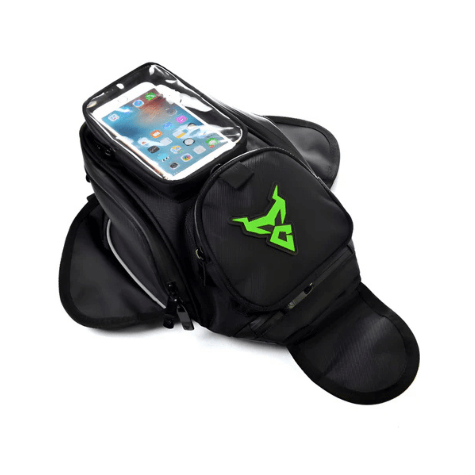 CarryQuest® - Motor Tanktas - Universele Magnetische Navigatietas - GroenCarryQuestsimple