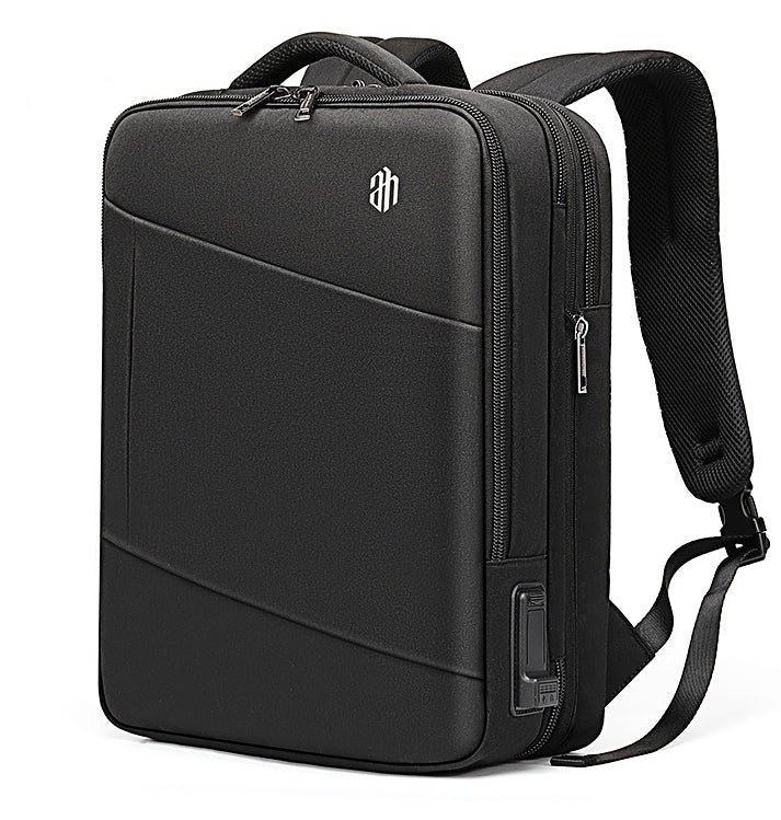 CarryQuest® Multifunctionele 15,6 Inch Computer Rugzak – Waterdicht, USB - Oplaadfunctie, Ideaal voor Werk en ReizenCarryQuest®simpleNiet Klaar