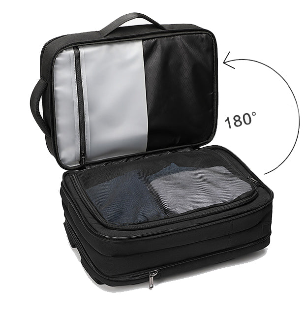 CarryQuest® Multifunctionele 15,6 Inch Computer Rugzak – Waterdicht, USB - Oplaadfunctie, Ideaal voor Werk en ReizenCarryQuest®simpleNiet Klaar
