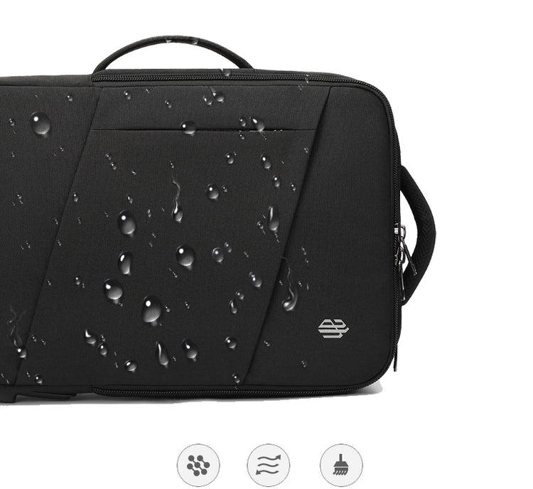 CarryQuest® Multifunctionele 15,6 Inch Computer Rugzak – Waterdicht, USB - Oplaadfunctie, Ideaal voor Werk en ReizenCarryQuest®simpleNiet Klaar