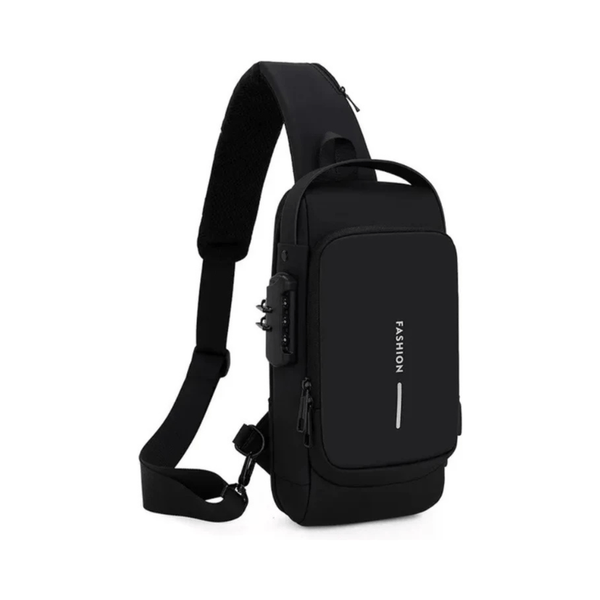 CarryQuest® - Multifunctionele Crossbody Heuptas - Duurzaam - Fietsuitrusting - Zwart