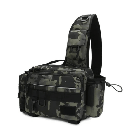 CarryQuest® - Multifunctionele Hengeltas - Gemakkelijke Toegang - Vissen - Accessoire - GroenCarryQuestsimple