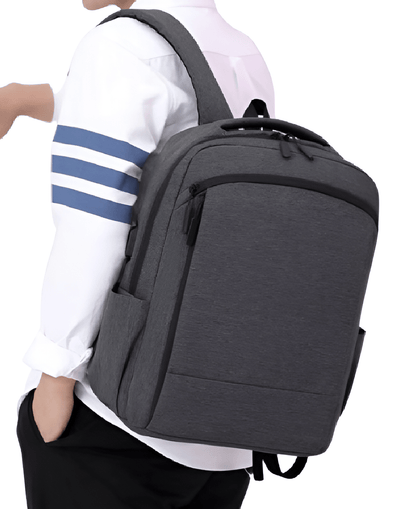 CarryQuest® - Multifunctionele Laptop Rugzak Heren - Nylon - 4 Kleuren - CarryQuest