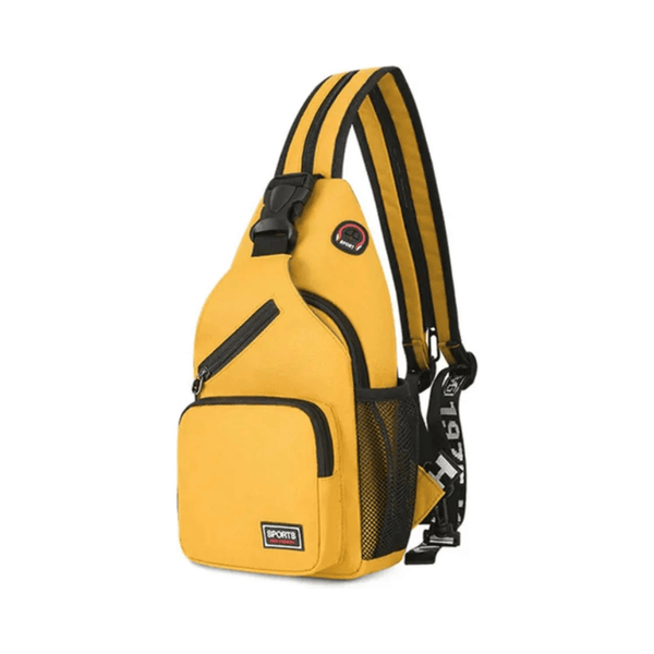 CarryQuest® - Multifunctionele Modieuze Rugzak - Waterdicht - Lichtgewicht - Duurzaam - Geel