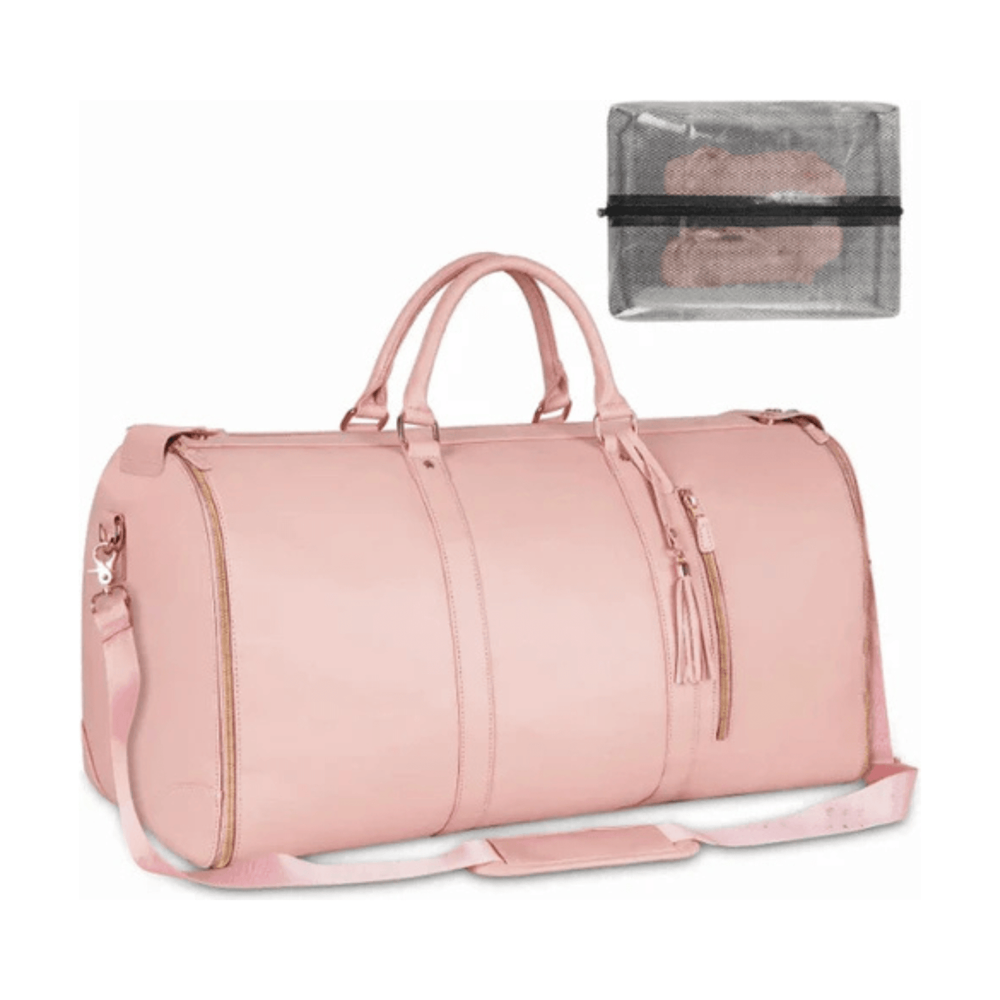 CarryQuest® - Multifunctionele opvouwbare reistas - Zaken reistassen - travel wekkendtassen - RozeCarryQuestsimple