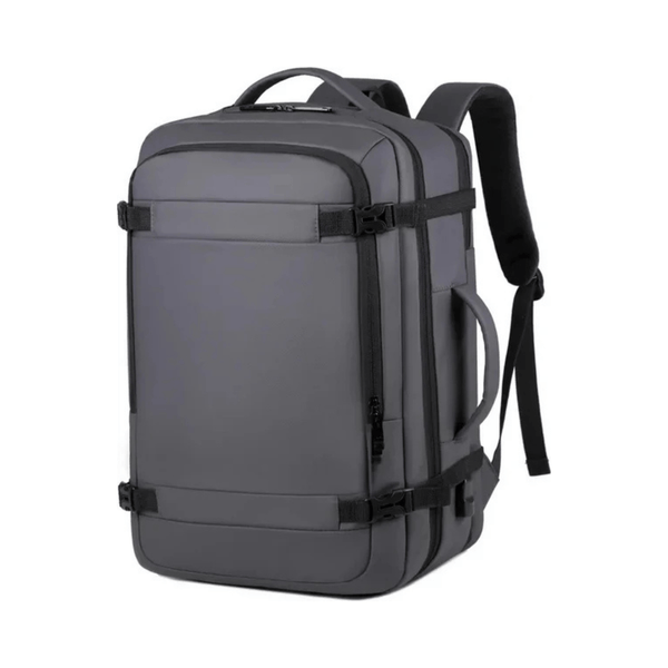 CarryQuest® - Multifunctionele Reis - /Weekendtas 45L USB - Opladen - 15.4 inch laptop - Computerlaag - Zwart