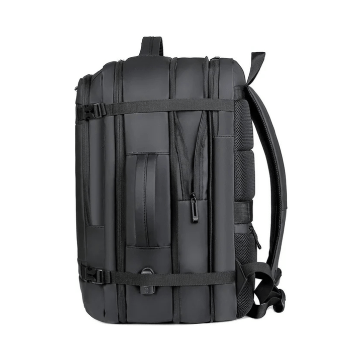 CarryQuest® - Multifunctionele Reis - /Weekendtas 45L USB - Opladen - 15.4 inch laptop - Computerlaag - Zwart
