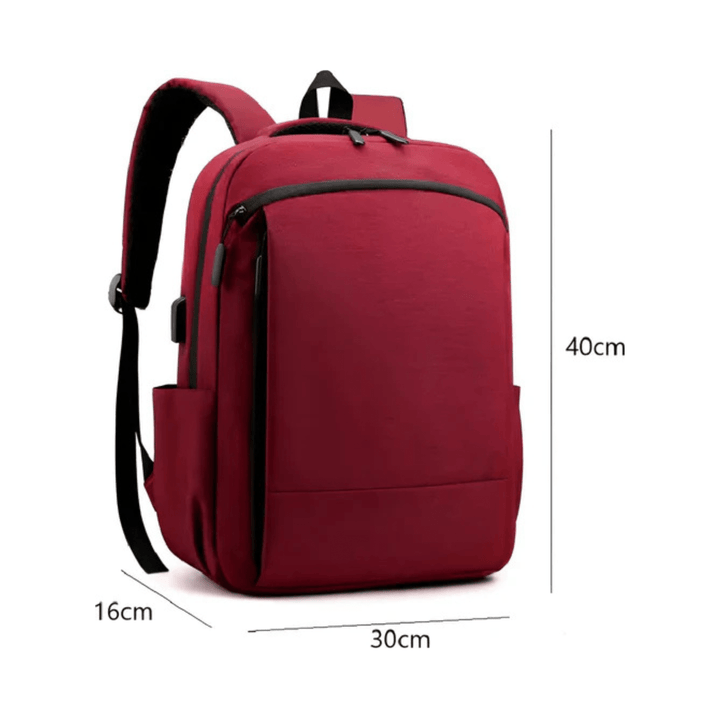 CarryQuest® - Multifunctionele voor - Nylon - 15,6 inch - Rood
