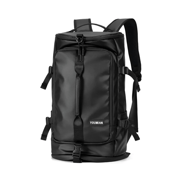 CarryQuest® - Multifunctionele Waterdichte Rugzak - Fiets Motorhelm Tas - Grote Capaciteit - Zwart