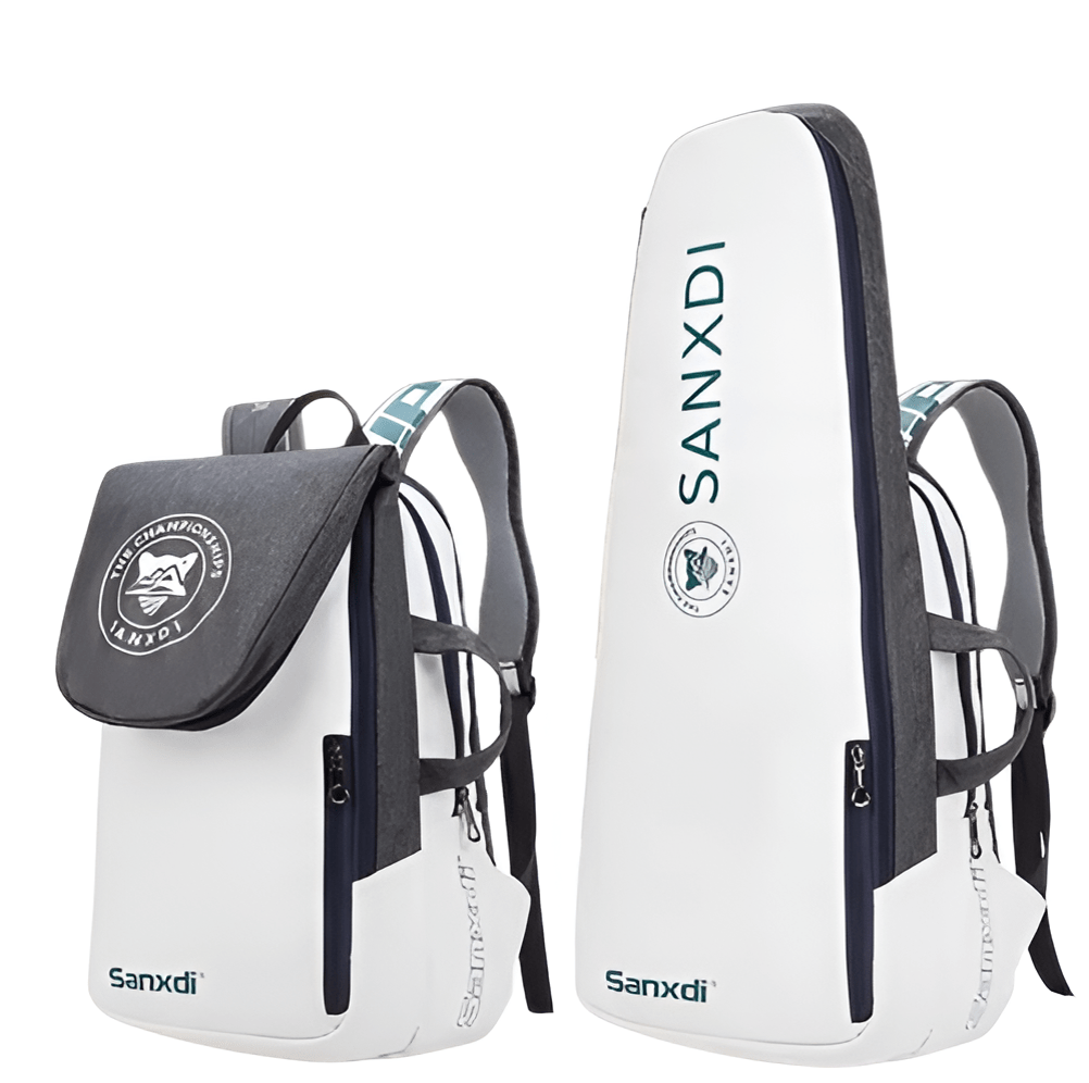 Carryquest® - Opvouwbare Tennis Rugzak voor Racketsporten - Multifunctionele Sporttas voor Padel, Tennis, Squash en Badminton - Ruime Capaciteit - Duurzaam Design