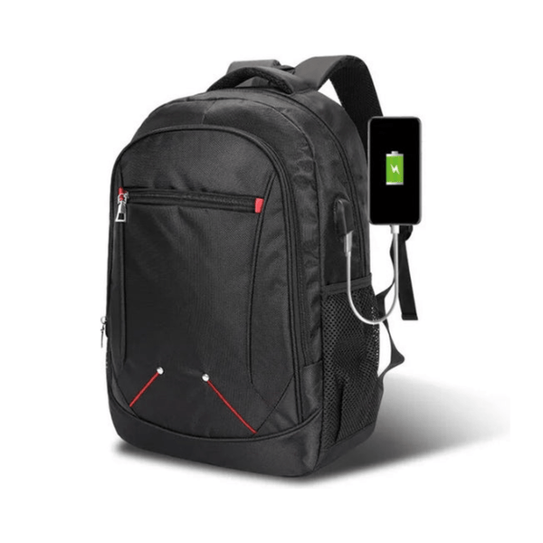 CarryQuest® - Outdoor Travel Custom Design School Backpack - Schoolreizen - Zwart