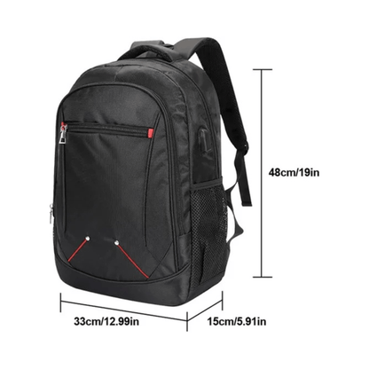 CarryQuest® - Outdoor Travel Custom Design School Backpack - Schoolreizen - ZwartCarryQuestsimple