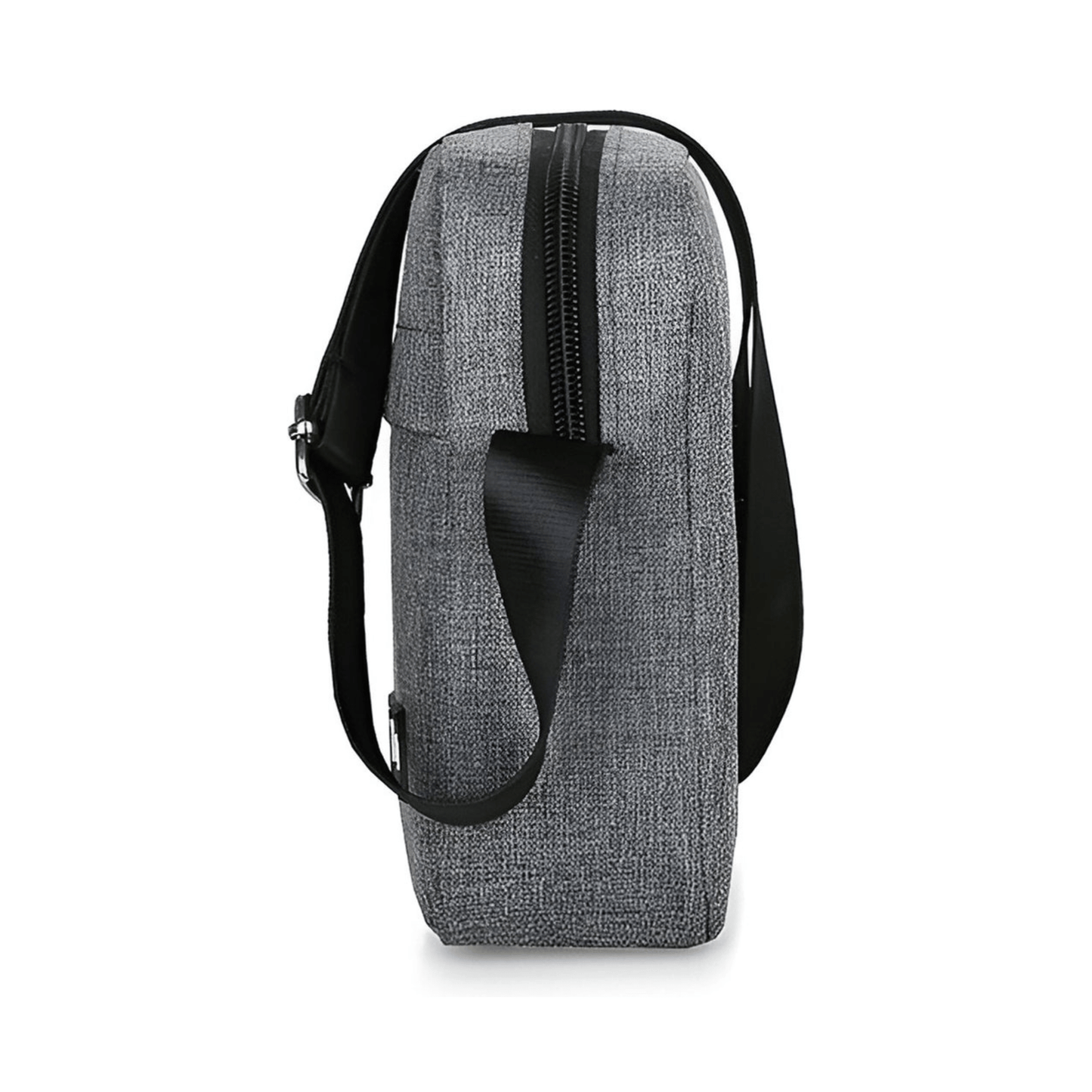 CarryQuest® - Oxford Bags Heren Schoudertas - Zakelijke Tassen voor Mannen - Zwart/GrijsCarryQuestsimple
