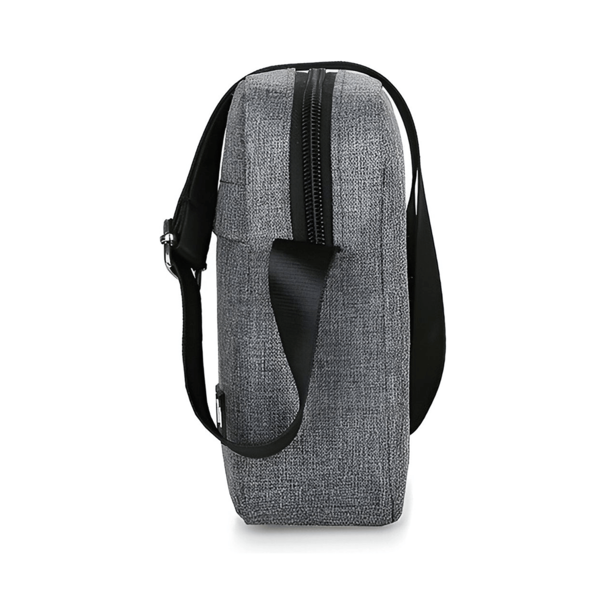 CarryQuest® - Oxford Bags Heren Schoudertas - Zakelijke Tassen voor Mannen - Zwart/GrijsCarryQuestsimple