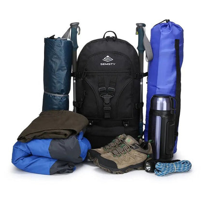 CarryQuest® Pro 40+5 Uitbreidbare Rugzak – Lichtgewicht, Waterdicht en ErgonomischCarryQuest®simpleNiet Klaar