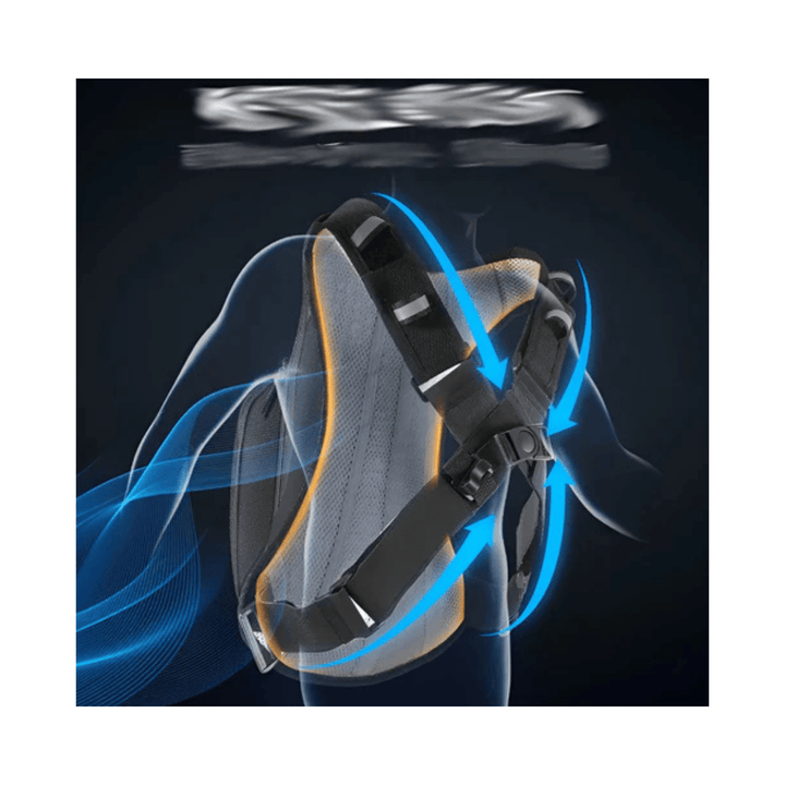 CarryQuest® - Professionele Sport Rugzak 20L + 2L Water Bag - Waterzak Compatibel - Wandelrugzak - Zwart