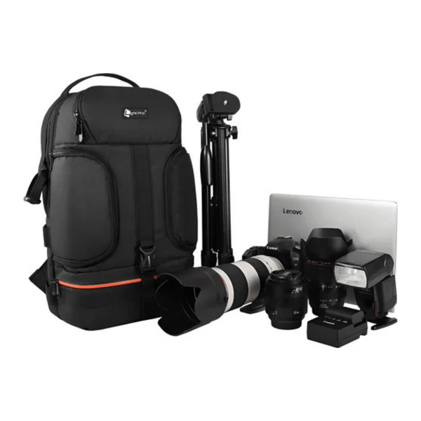 CarryQuest® Professionele Waterdichte Camera Schouders Rugzak - Rood