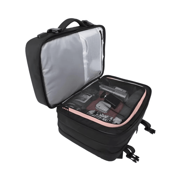 CarryQuest® - Reistrugzak Heren en Dames - 17.3" Laptop - Capaciteit 37L - Waterdicht - USB - Groen