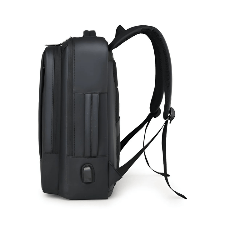 CarryQuest® - Rilibegan Heren Reistas Rugzak - Waterdicht - Laptop Rugzak - Zwart