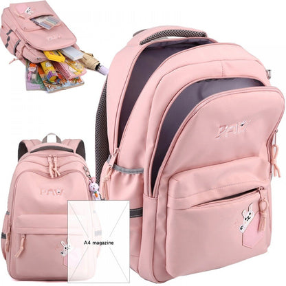 CarryQuest® Roze Schoolrugzak – 20 - 35 Liter – Stijlvol & Praktisch – Voor MeisjesCarryQuestSchool Rugzak20 - 35 Liter