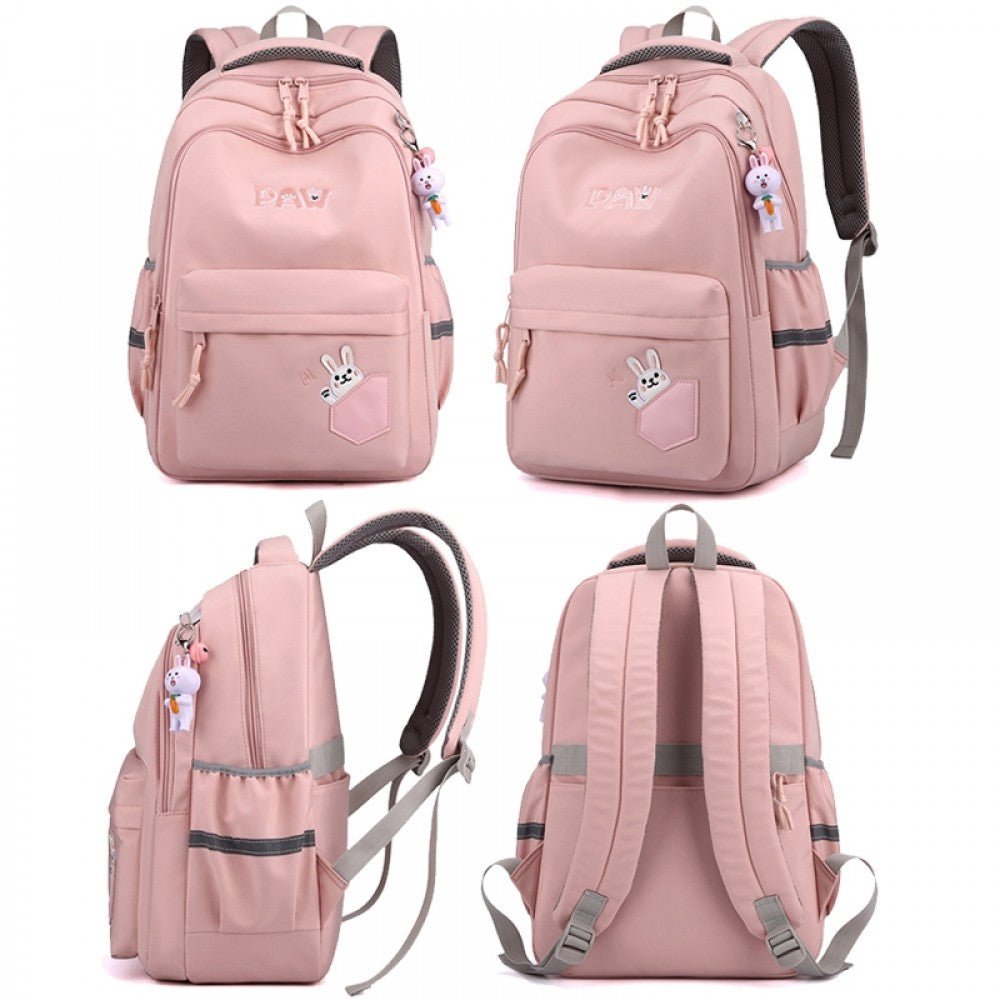 CarryQuest® Roze Schoolrugzak – 20 - 35 Liter – Stijlvol & Praktisch – Voor MeisjesCarryQuestSchool Rugzak20 - 35 Liter