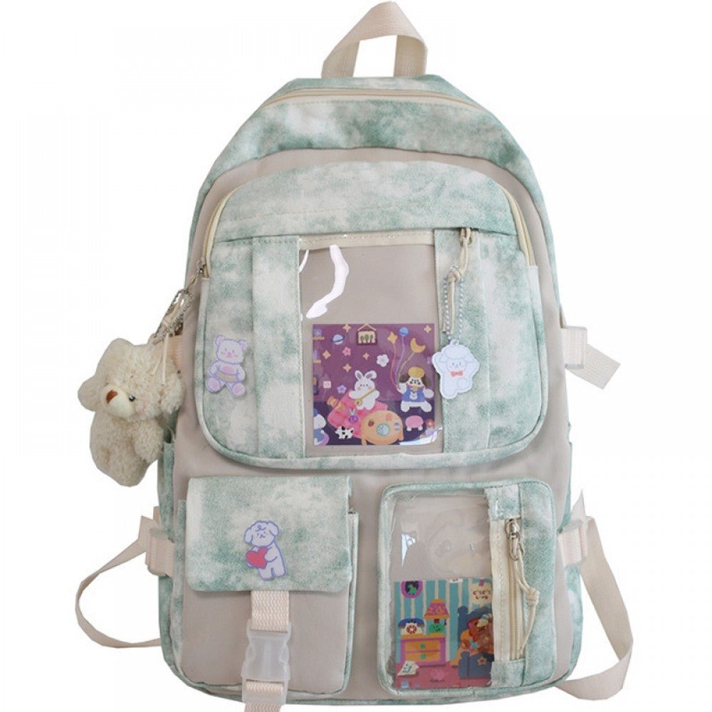 CarryQuest® Roze Schooltas - Ruim & Lichtgewicht - Perfect voor Meisjes - Oxfordstof - L32cmW*23cm*H46cmCarryQuest