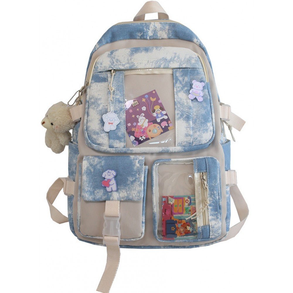 CarryQuest® Roze Schooltas - Ruim & Lichtgewicht - Perfect voor Meisjes - Oxfordstof - L32cmW*23cm*H46cmCarryQuest