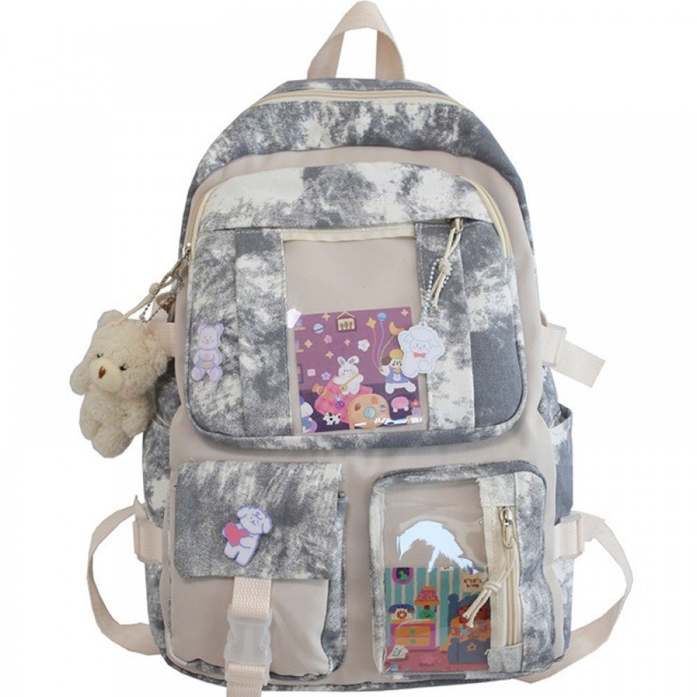 CarryQuest® Roze Schooltas - Ruim & Lichtgewicht - Perfect voor Meisjes - Oxfordstof - L32cmW*23cm*H46cmCarryQuest