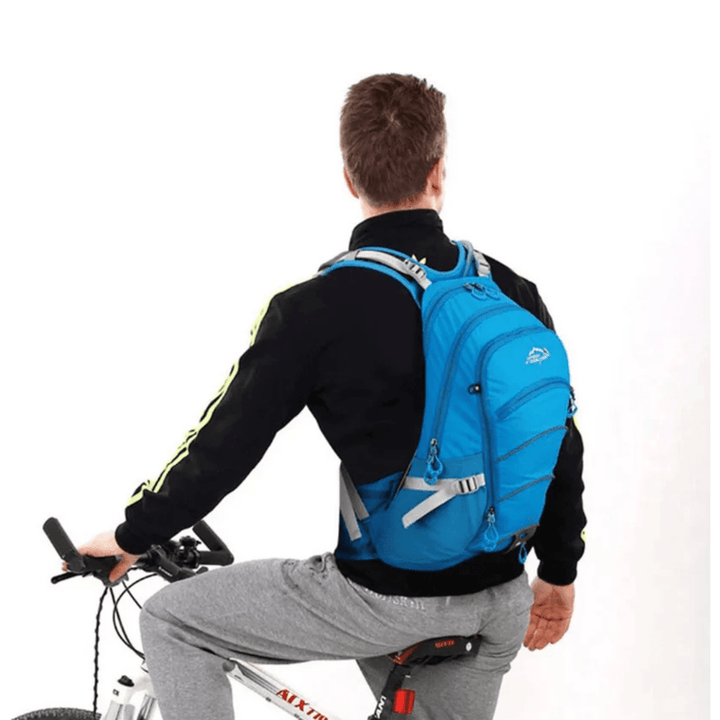 CarryQuest® - Rugzak 20L - Waterdicht - Intern - polyester materiaal - Blauw