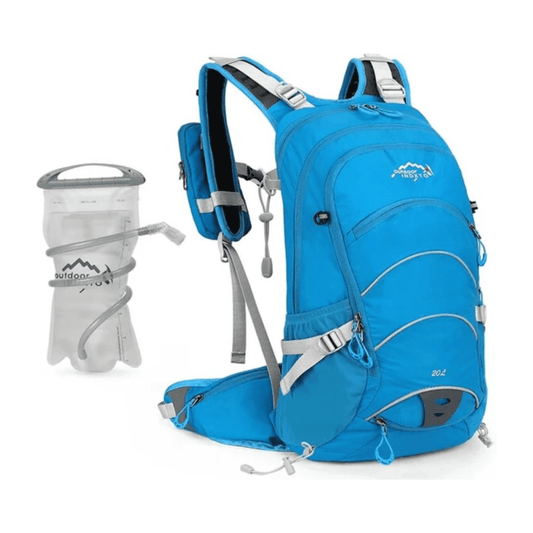 CarryQuest® - Rugzak 20L - Waterdicht - Intern - polyester materiaal - Blauw