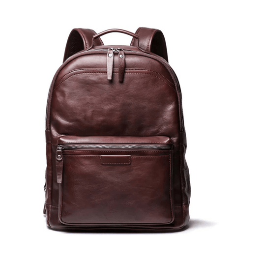 CarryQuest® - Rugzak Heren - Computer Tassen Voor 16 Inch Laptop - Lichtgewicht - Schooltas - Donker KoffieCarryQuestsimple