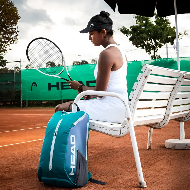 CarryQuest® - Rugzak - Racket - Tennis Racket - Groen